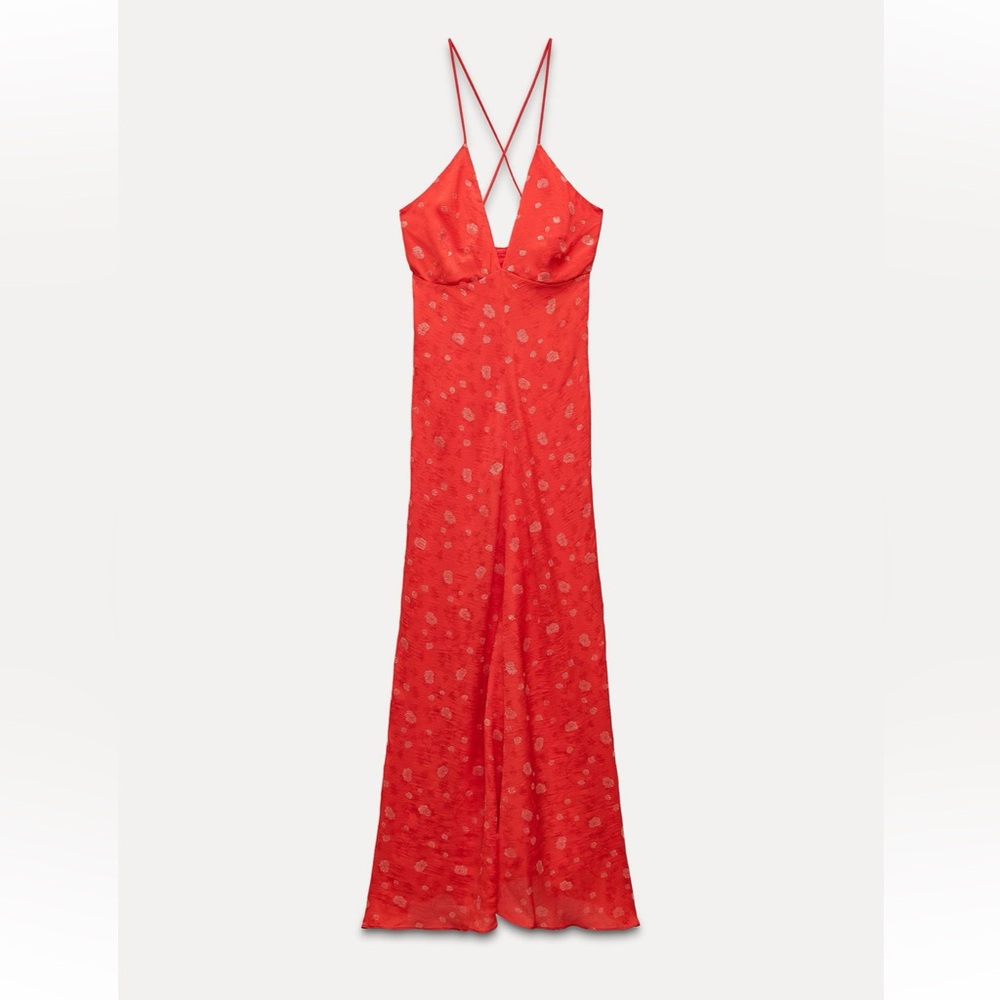 NWT MIDI Strappy Dress ZW Collection